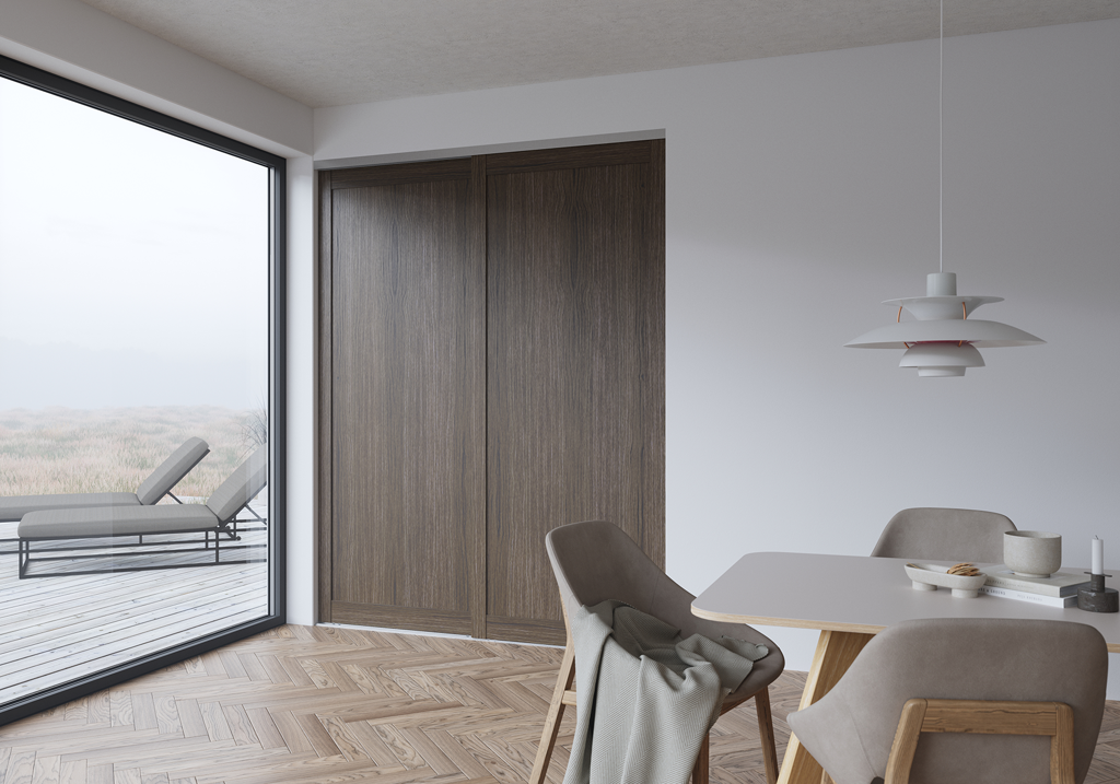 Skyvedørsfront i Hvit NCS S 0500 N, lignende produkter