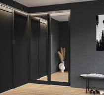 Skyvedørsfront i eikefiner gyllen mørk, lignende produkter (thumbnail)